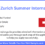 ETH Zurich Summer Internship Program 2025 | Funded