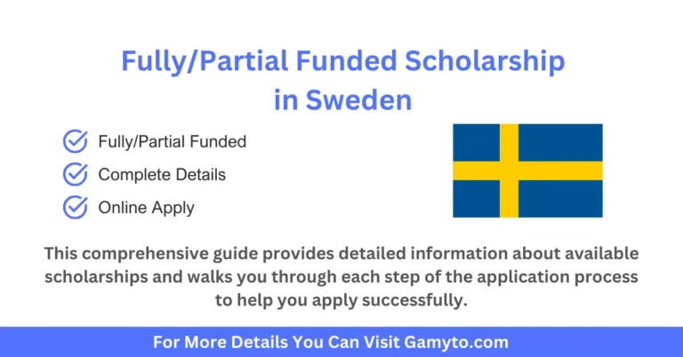 scholarships in Sweden