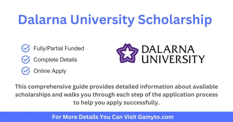 Dalarna University Scholarship