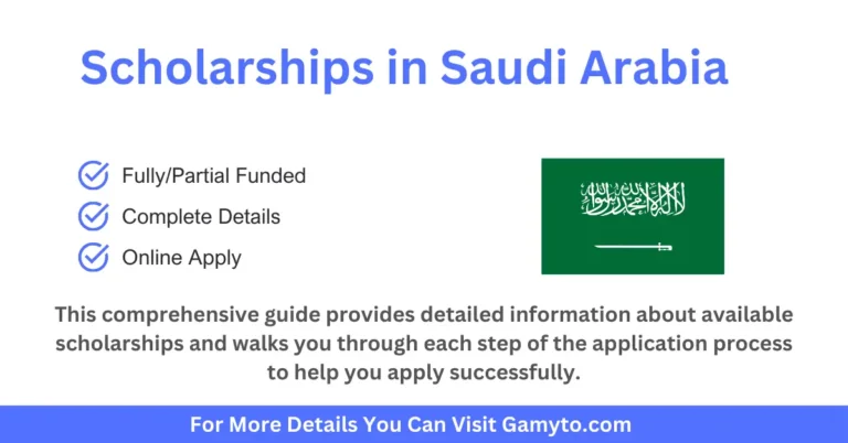 Scholarships In Saudi Arabia