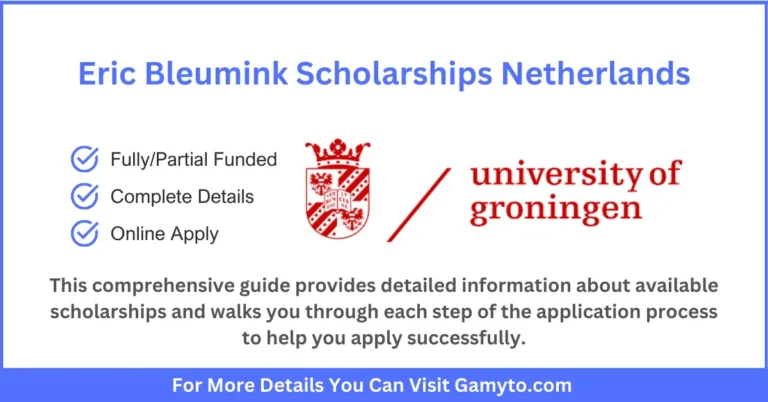 University of Groningen Scholarships