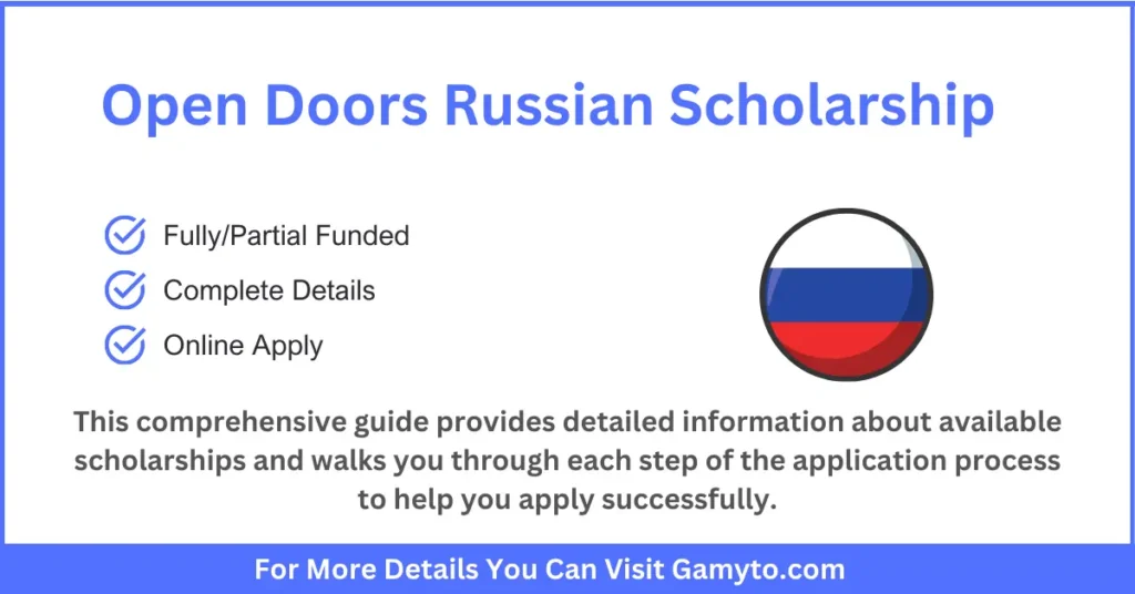 Open Doors Russian Scholarship