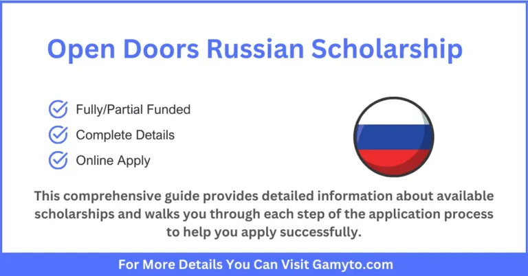Open Doors Russian Scholarship