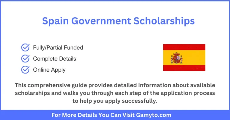 Spain Government Scholarships