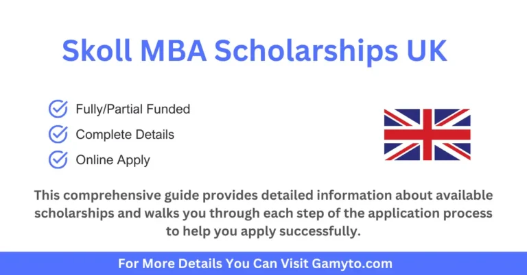Skoll MBA Scholarship