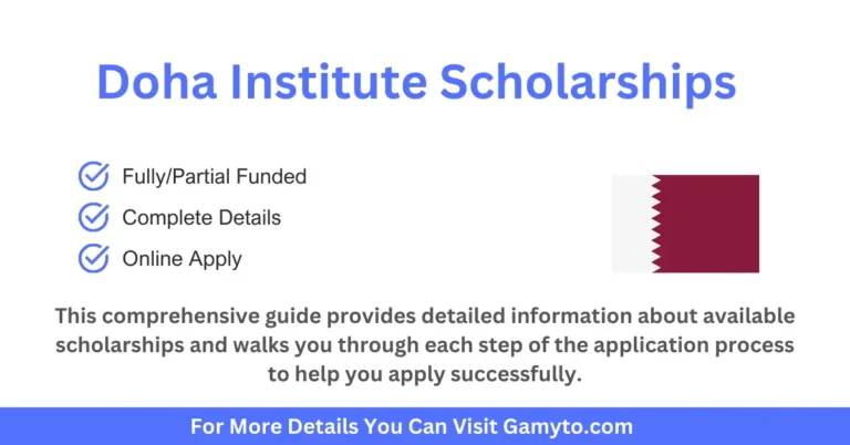 Doha Institute Scholarships