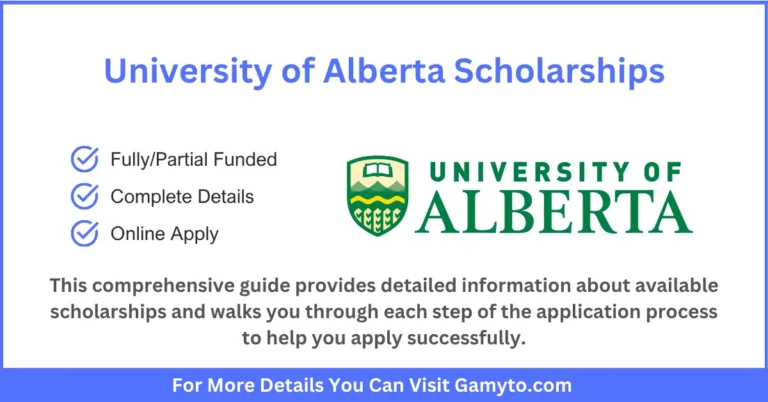 University of Alberta Scholarships