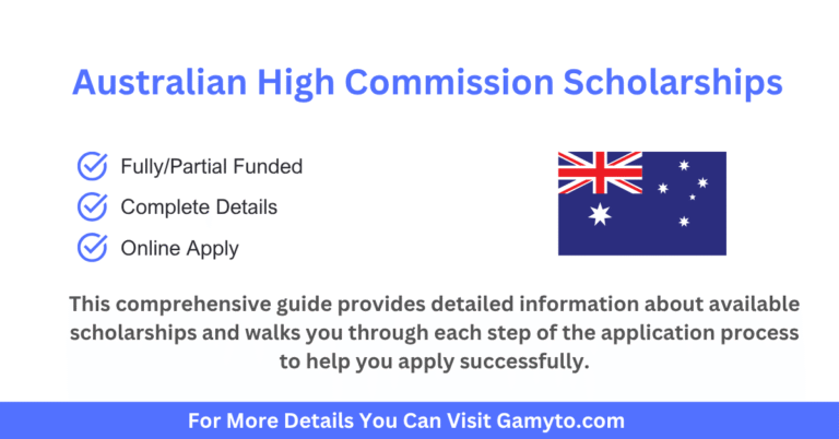 Australian High Commission Scholarships