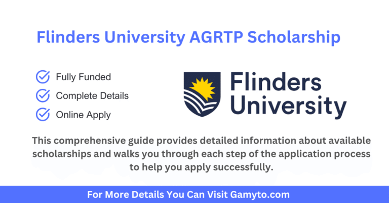Flinders University AGRTP Scholarship