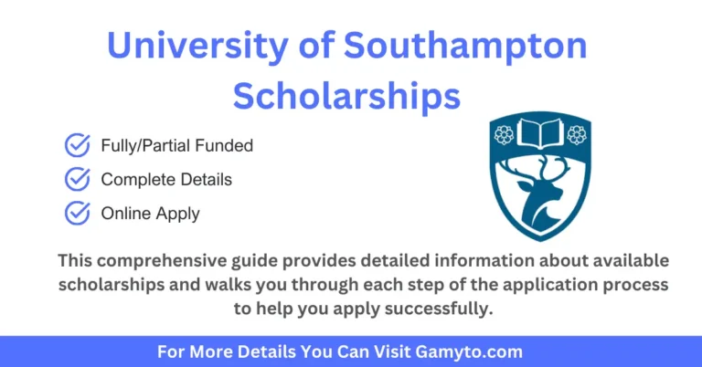 University of Southampton Scholarships