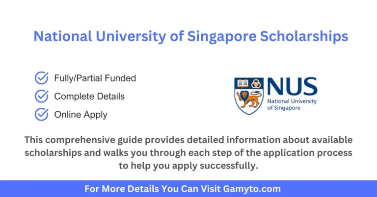 National University of Singapore Scholarships