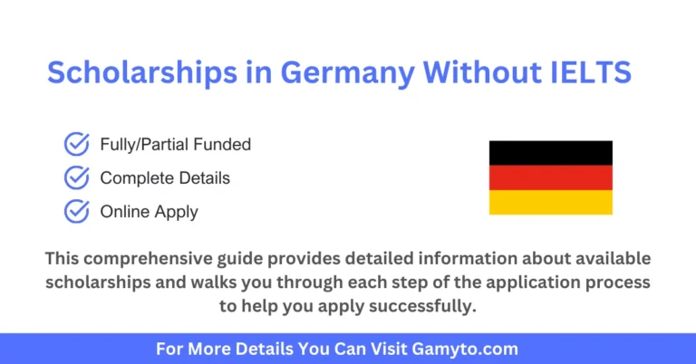 scholarships in Germany Without IELTS