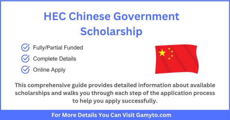 HEC Chinese Government Scholarship