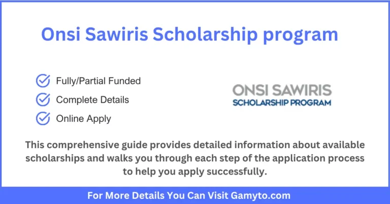 Onsi Sawiris Scholarship Program