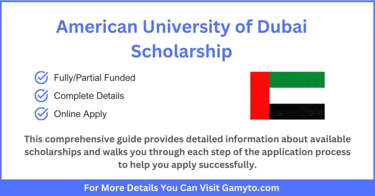 American University of Dubai Scholarship