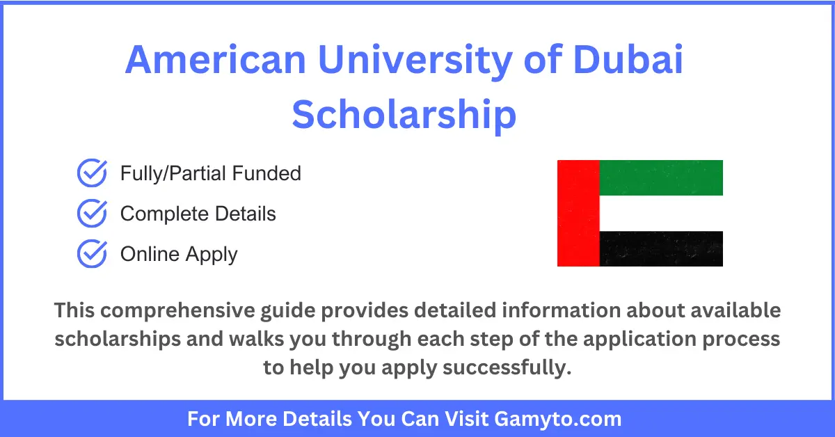American University of Dubai Scholarship