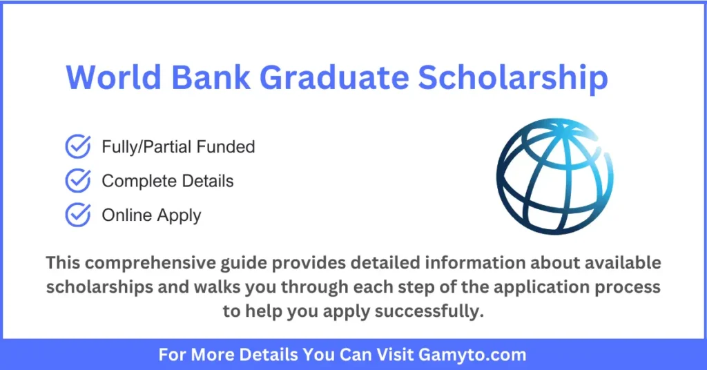 World Bank Graduate Scholarship