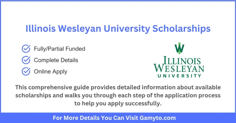 Illinois Wesleyan University Scholarships
