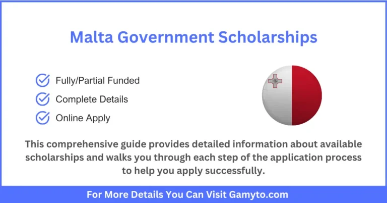 Malta Government Scholarships